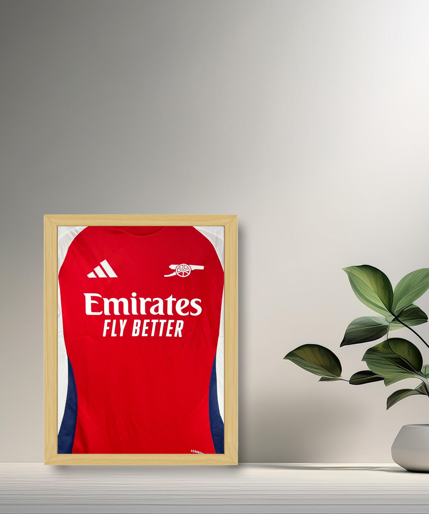 Cadre photo Maillot de Arsenal domicile