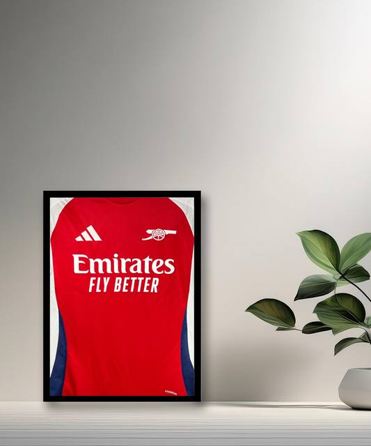 Cadre photo Maillot de Arsenal domicile