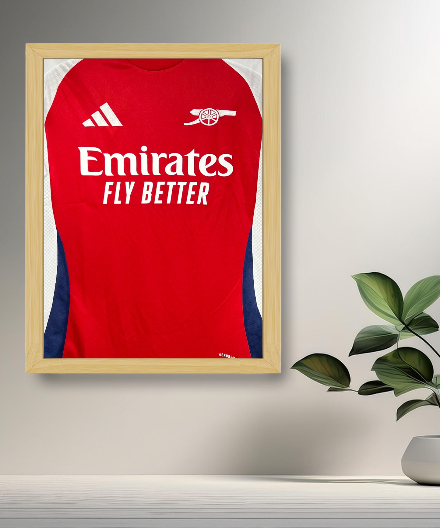 Cadre photo Maillot de Arsenal domicile