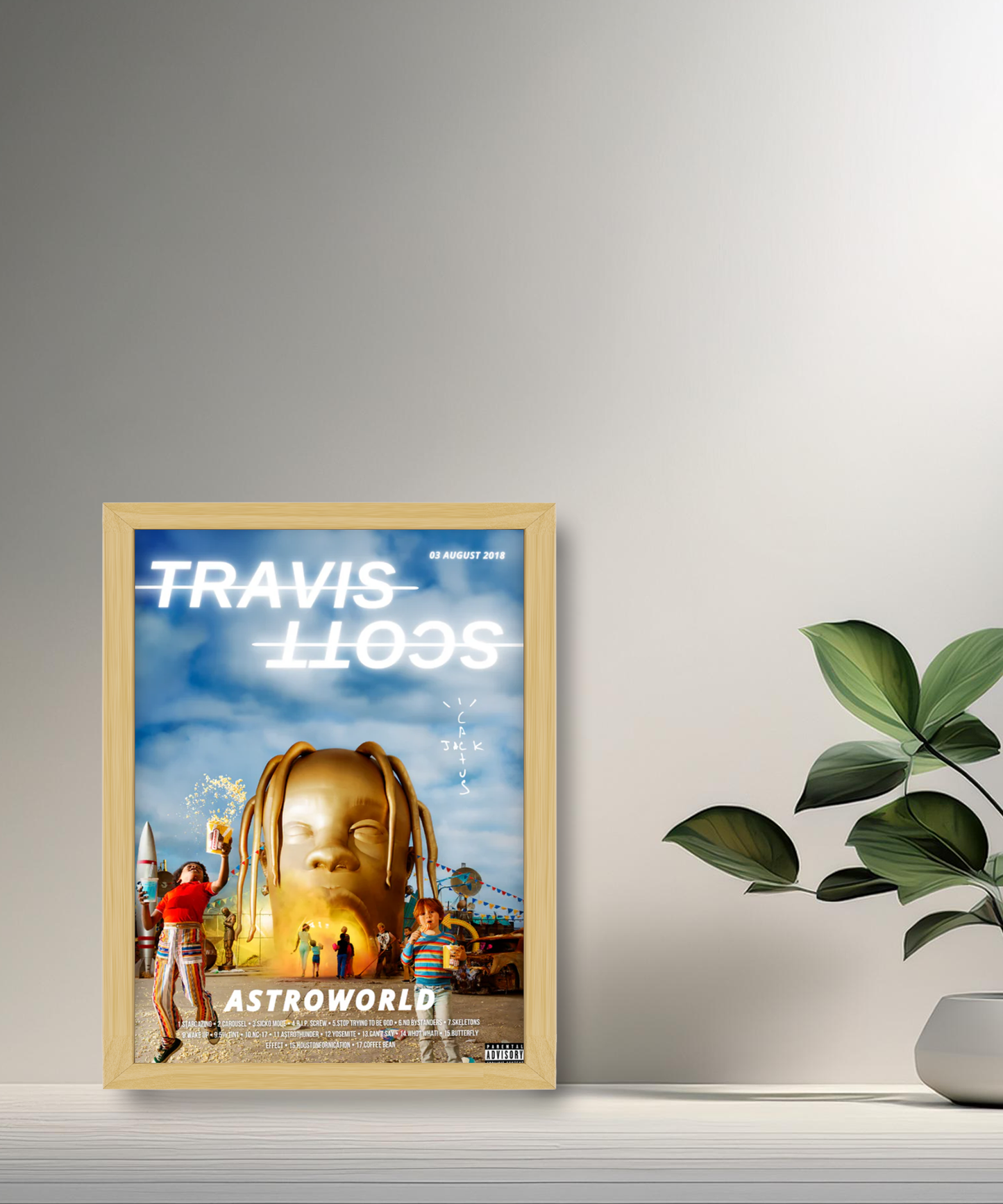 Cadre photo Travis Scott Astroworld