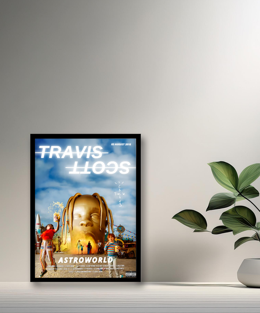 Cadre photo Travis Scott Astroworld