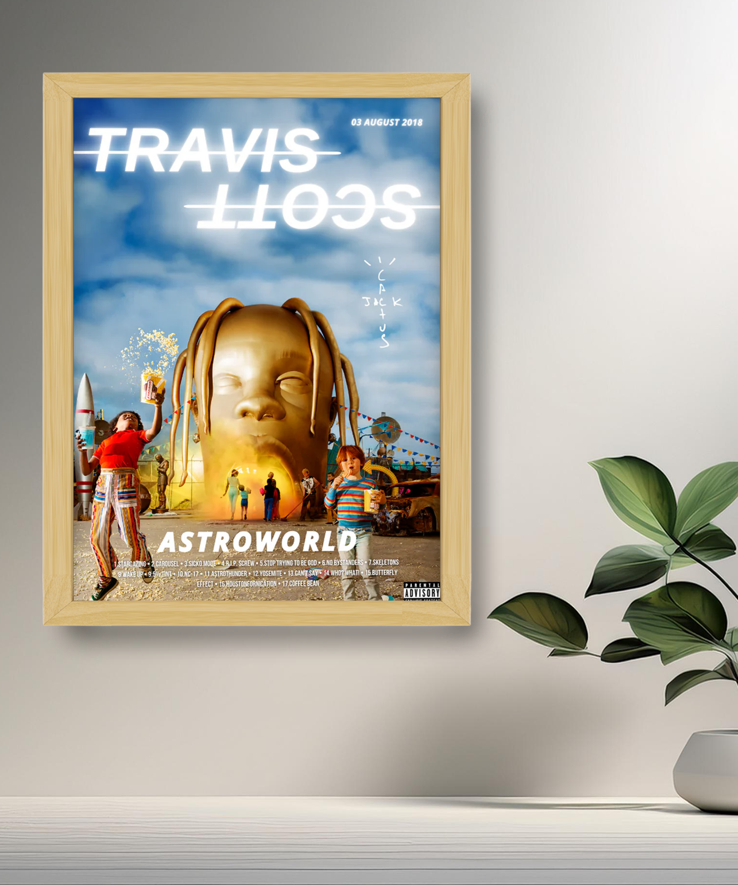 Cadre photo Travis Scott Astroworld