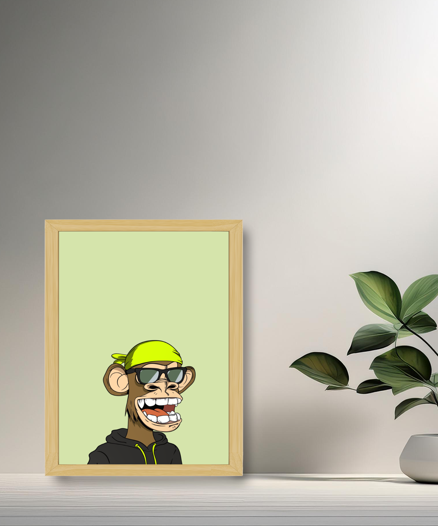 Cadre photo Bayc Ape Happy