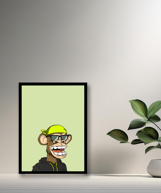 Cadre photo Bayc Ape Happy