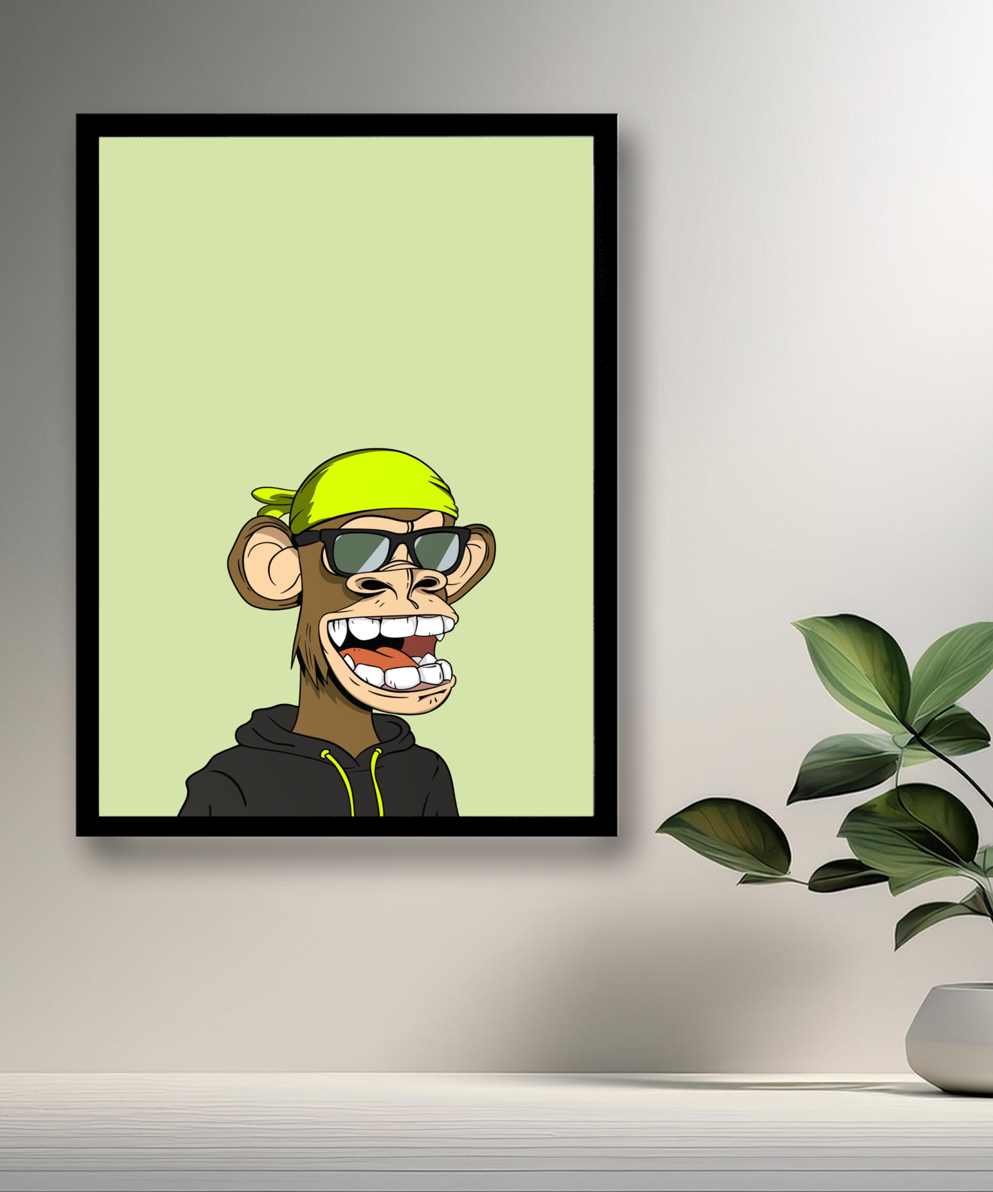 Cadre photo Bayc Ape Happy