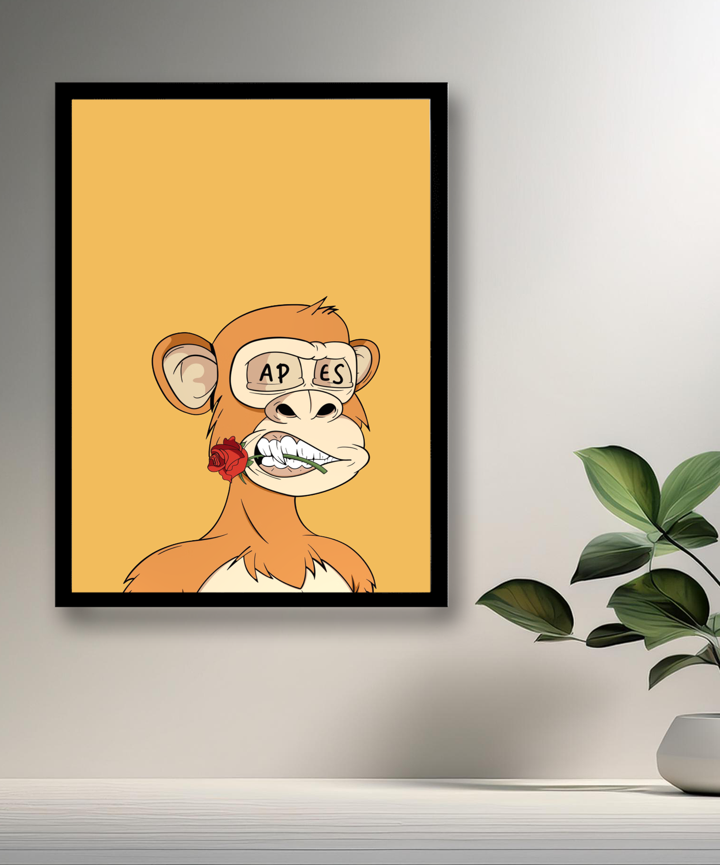 Cadre photo Bayc Ape Lover