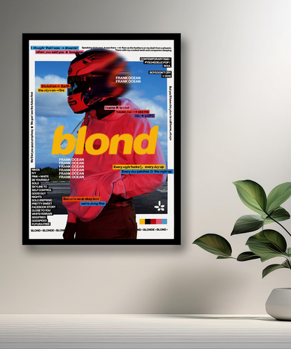 Cadre photo Blond