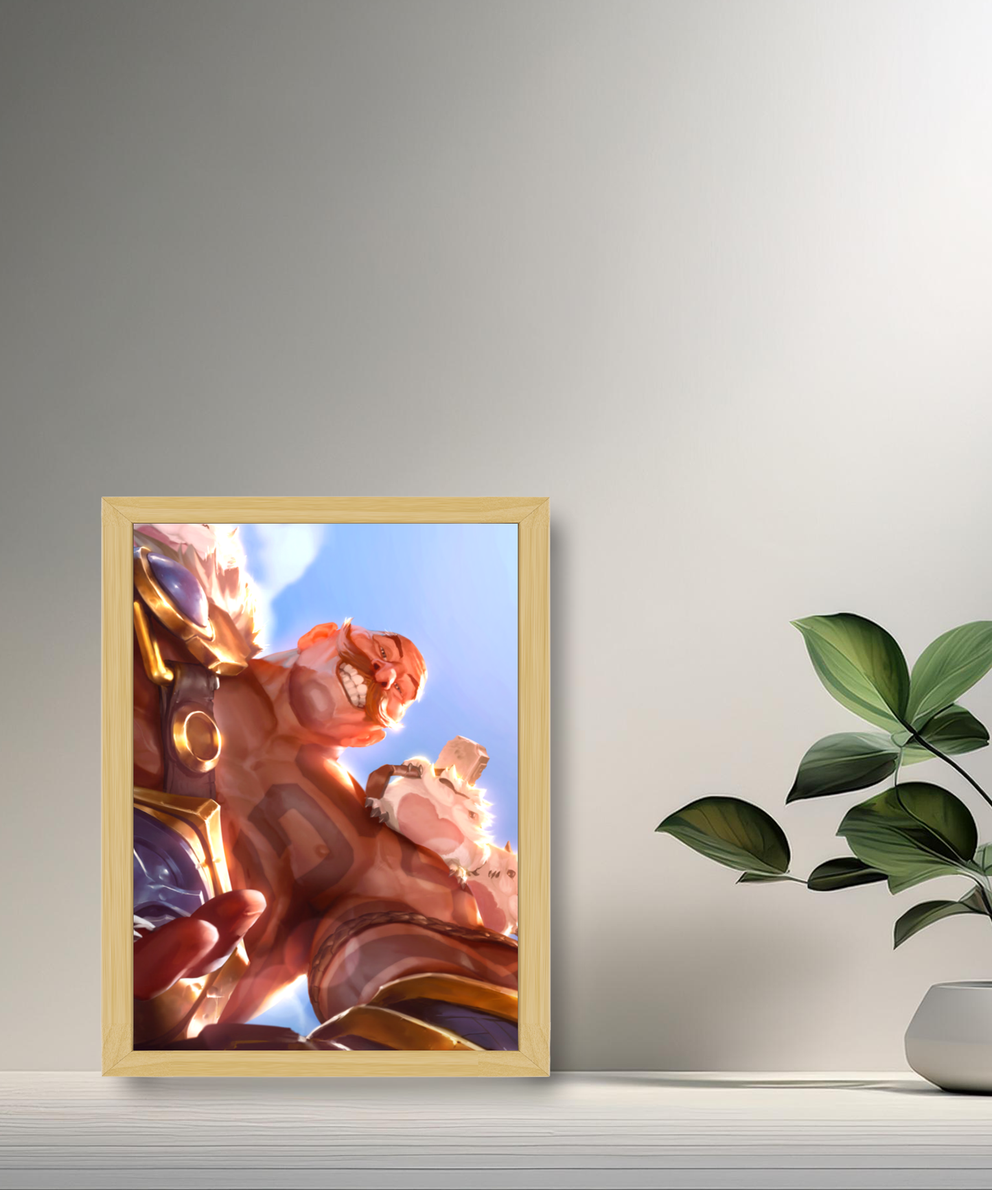 Braum League of Legends-Fotorahmen 
