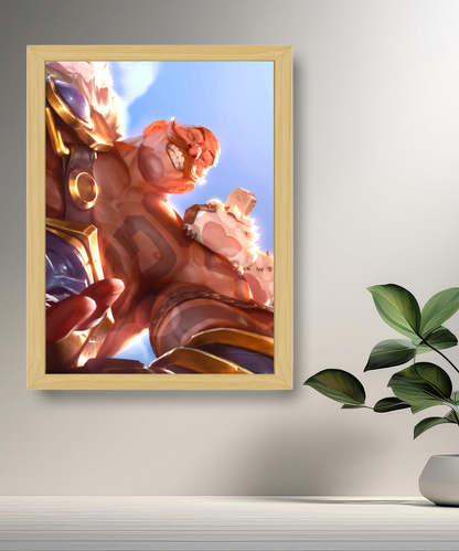 Braum League of Legends-Fotorahmen 