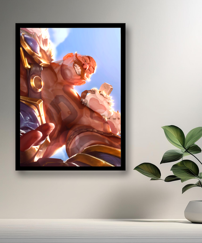 Braum League of Legends-Fotorahmen 