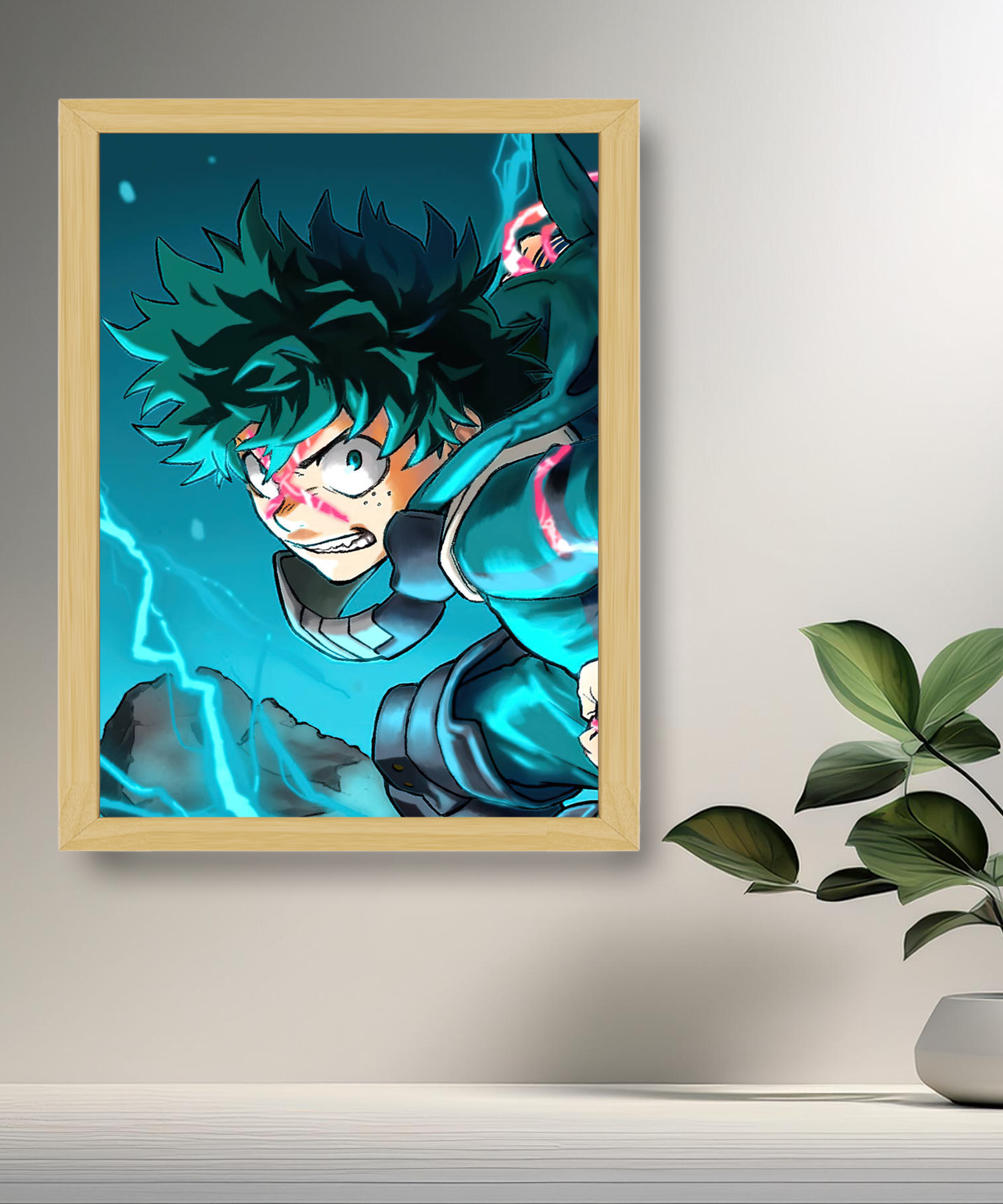 Deku My Hero Academia Bilderrahmen 