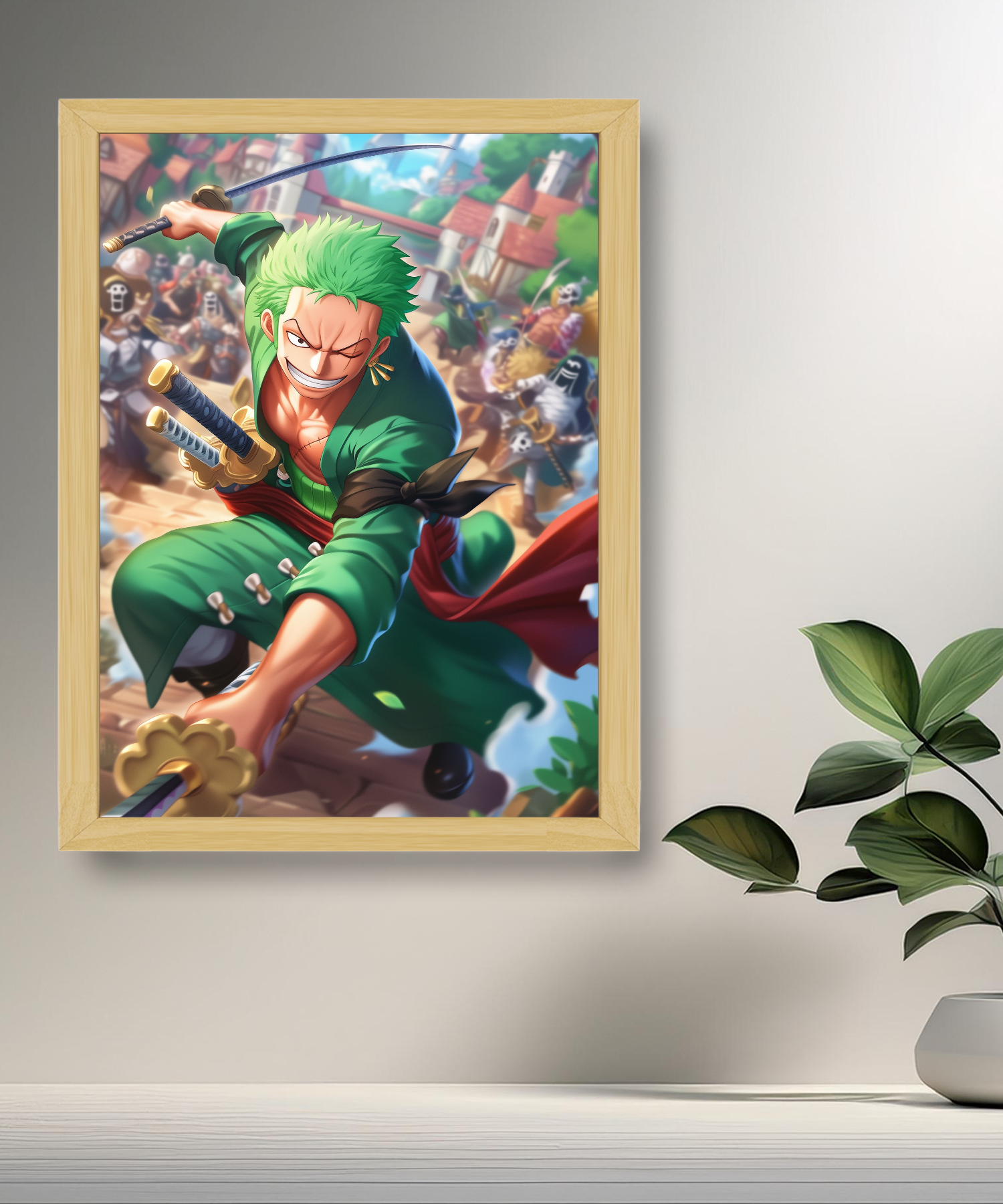 Cadre photo Zoro One Piece