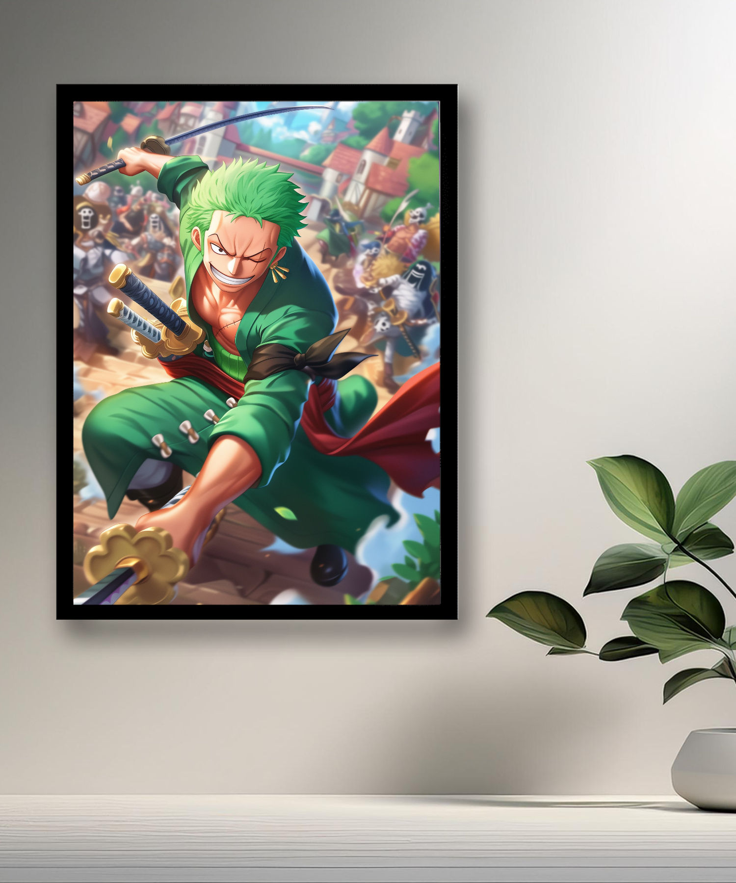 Cadre photo Zoro One Piece