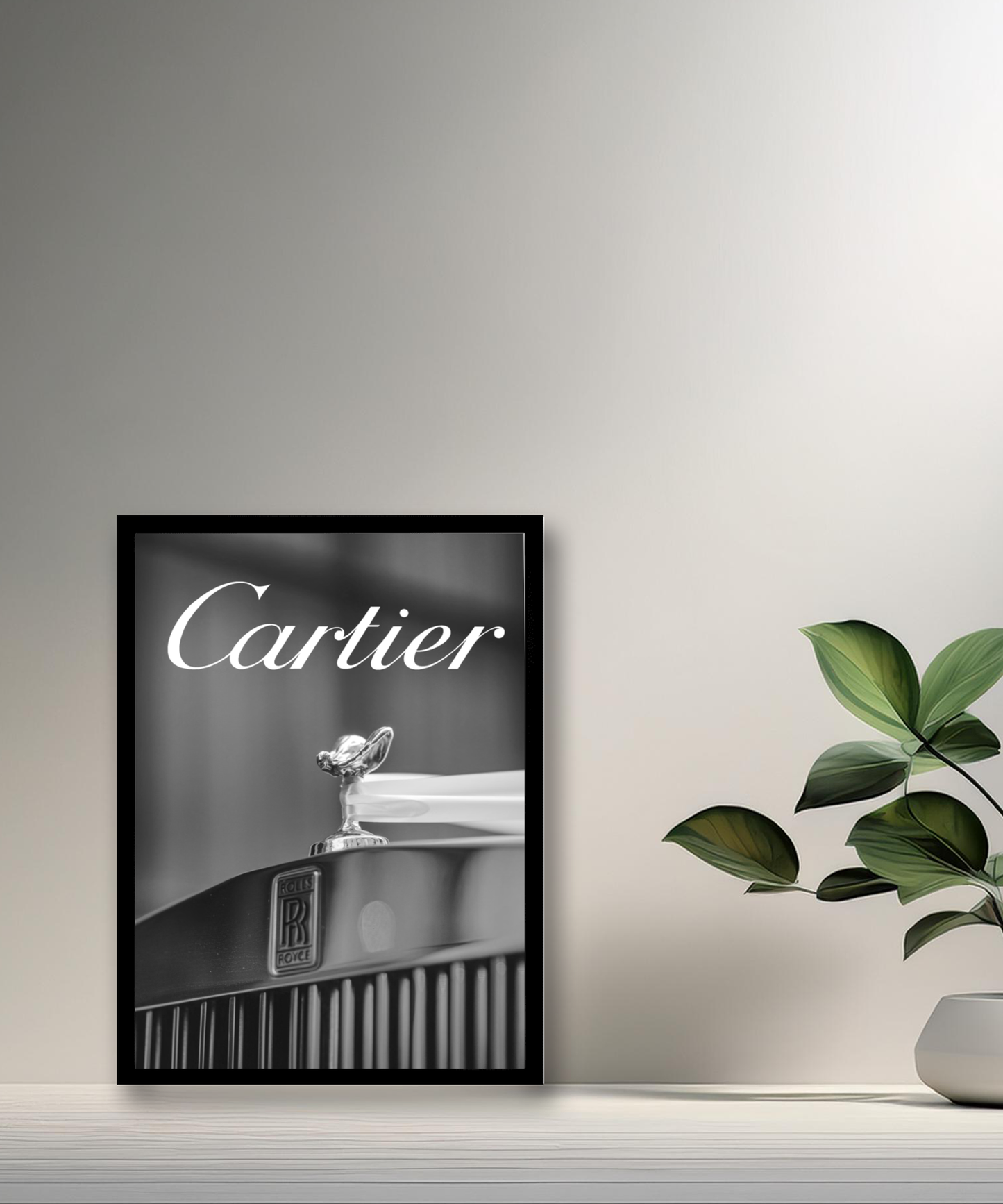Cadre photo Cartier Rolls Royce