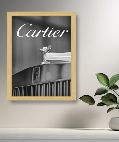 Cadre photo Cartier Rolls Royce