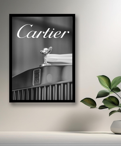 Cadre photo Cartier Rolls Royce