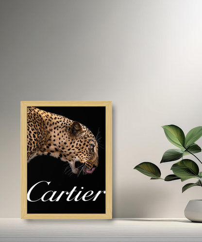 Cadre photo Cartier Tigre