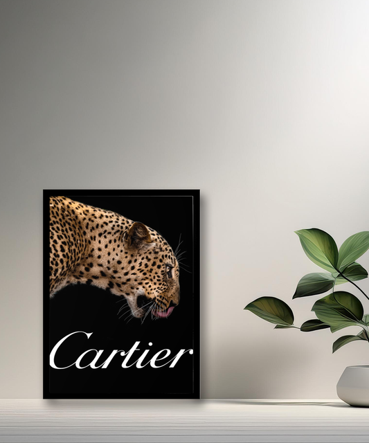 Cadre photo Cartier Tigre