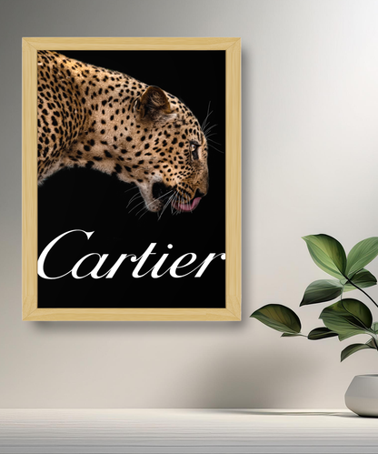 Cadre photo Cartier Tigre