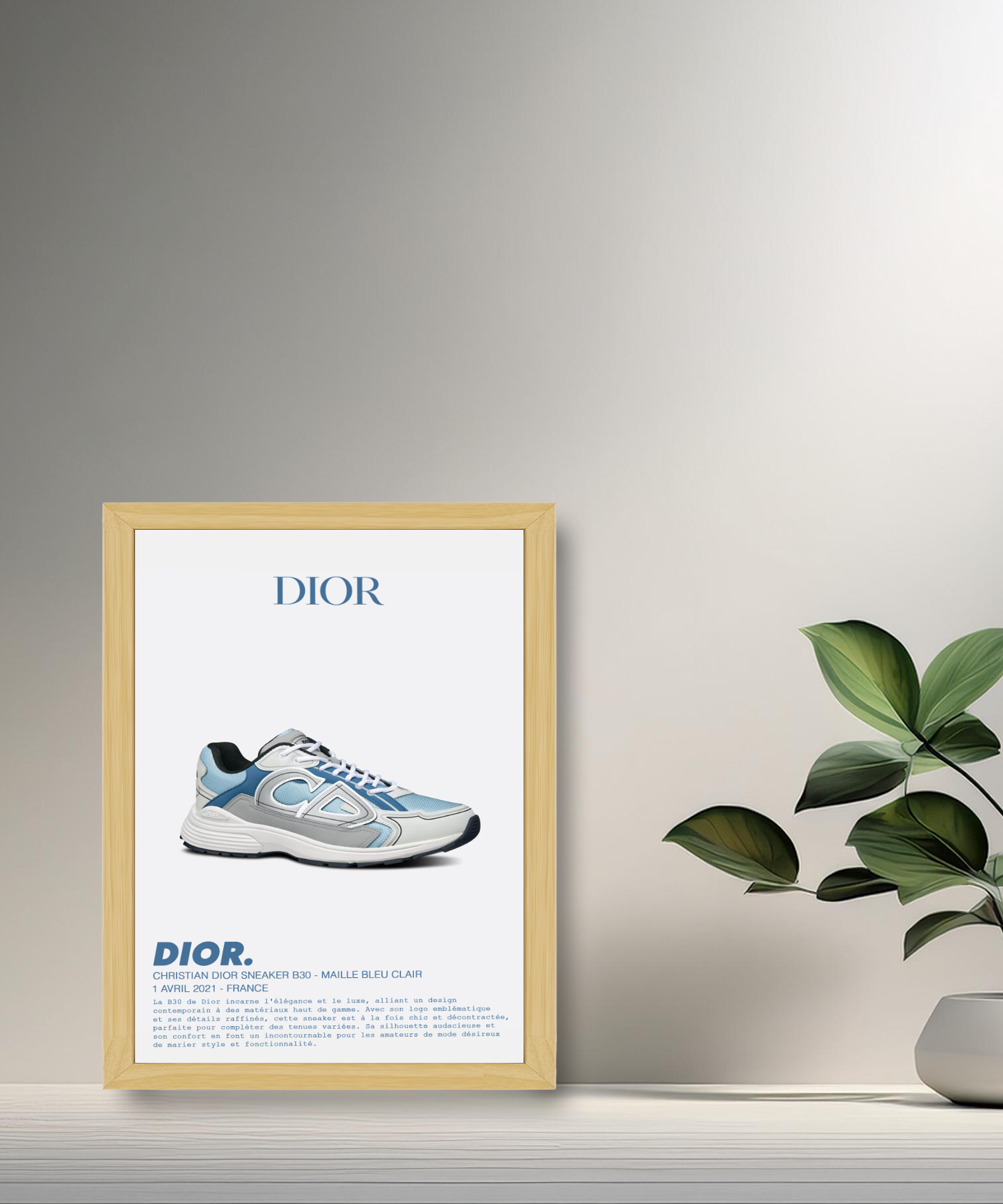 Cadre photo Dior B30 Sneaker