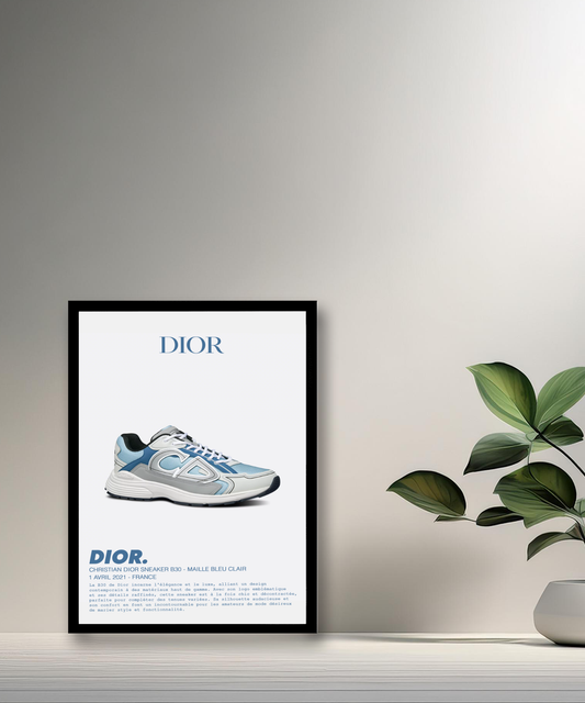 Dior B30 Sneaker-Fotorahmen 