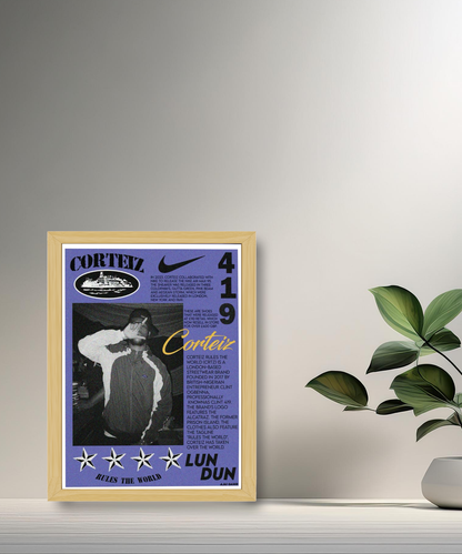 Cadre photo Corteiz Poster