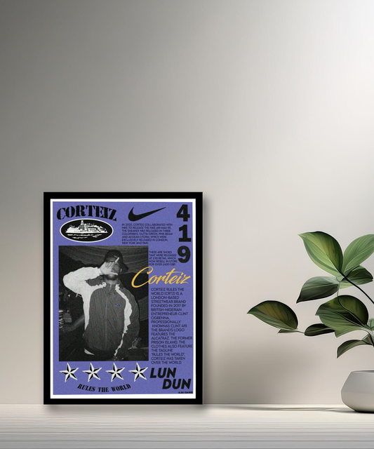 Cadre photo Corteiz Poster