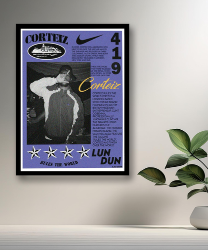 Cadre photo Corteiz Poster