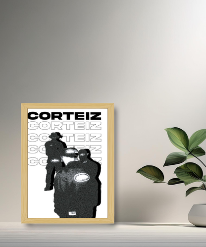 Cadre photo Corteiz Typo