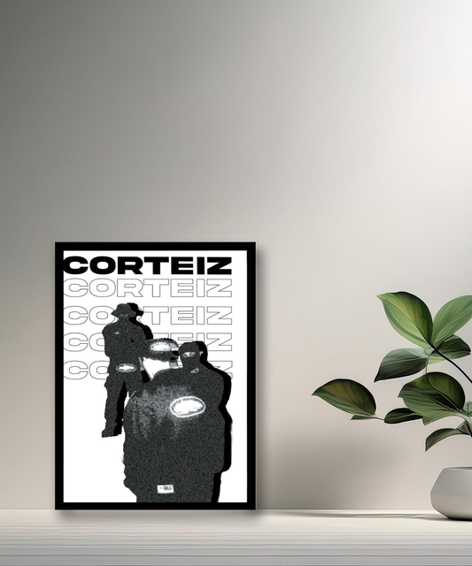 Cadre photo Corteiz Typo