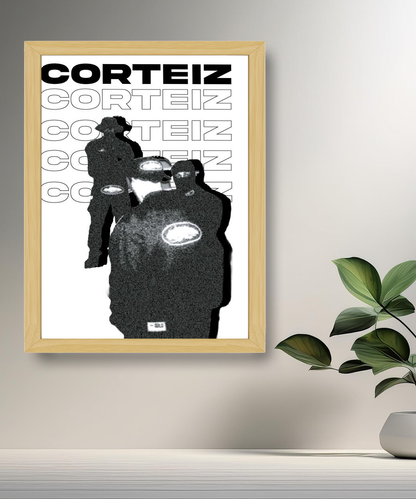 Cadre photo Corteiz Typo