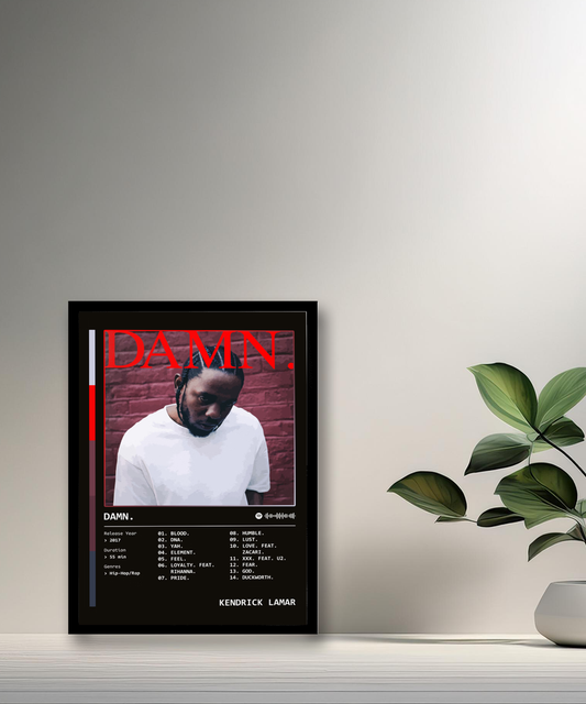 Cadre photo Kendrick Lamar Damn