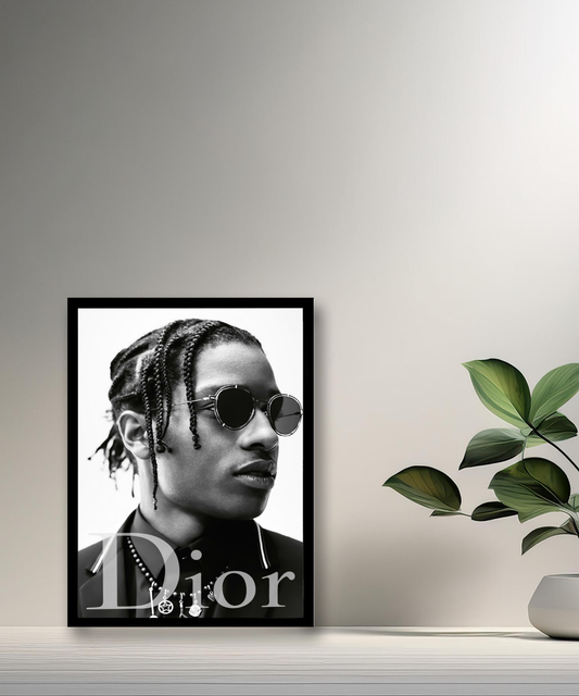 Cadre photo Dior Asap Rocky
