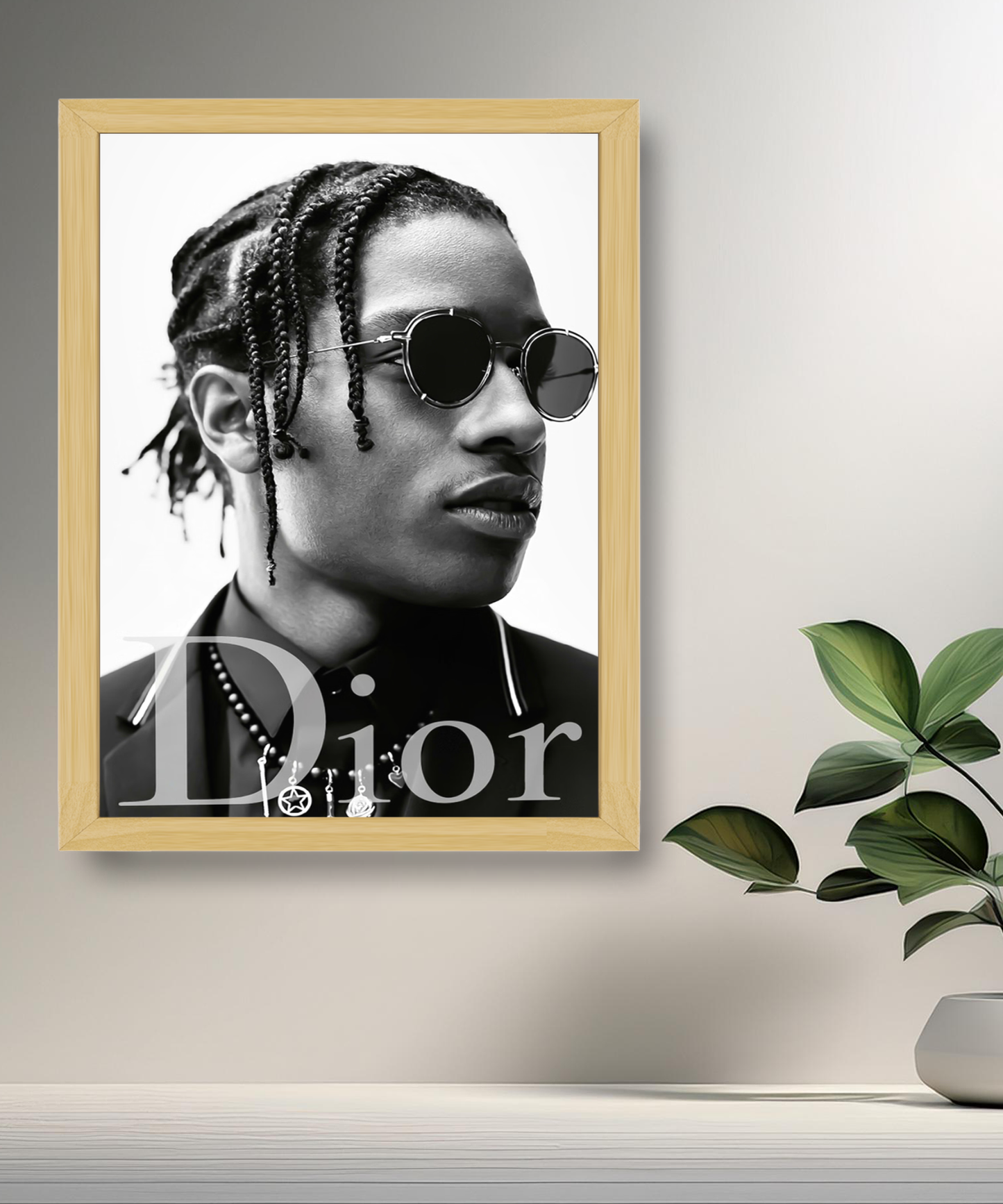 Cadre photo Dior Asap Rocky