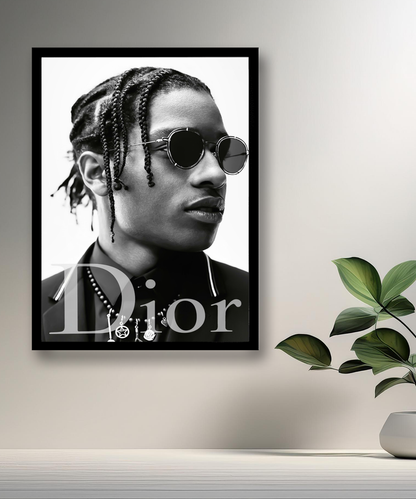 Cadre photo Dior Asap Rocky