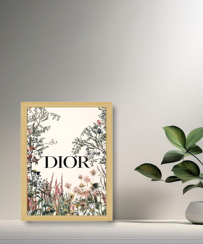 Cadre photo Dior flower