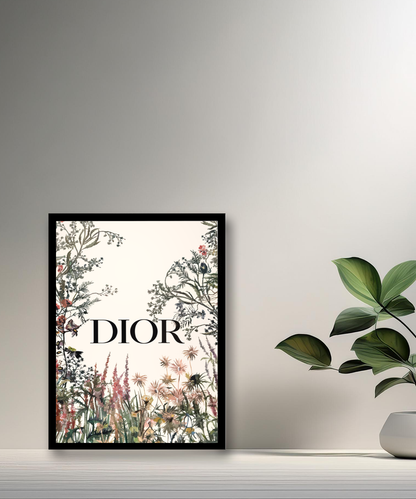 Cadre photo Dior flower