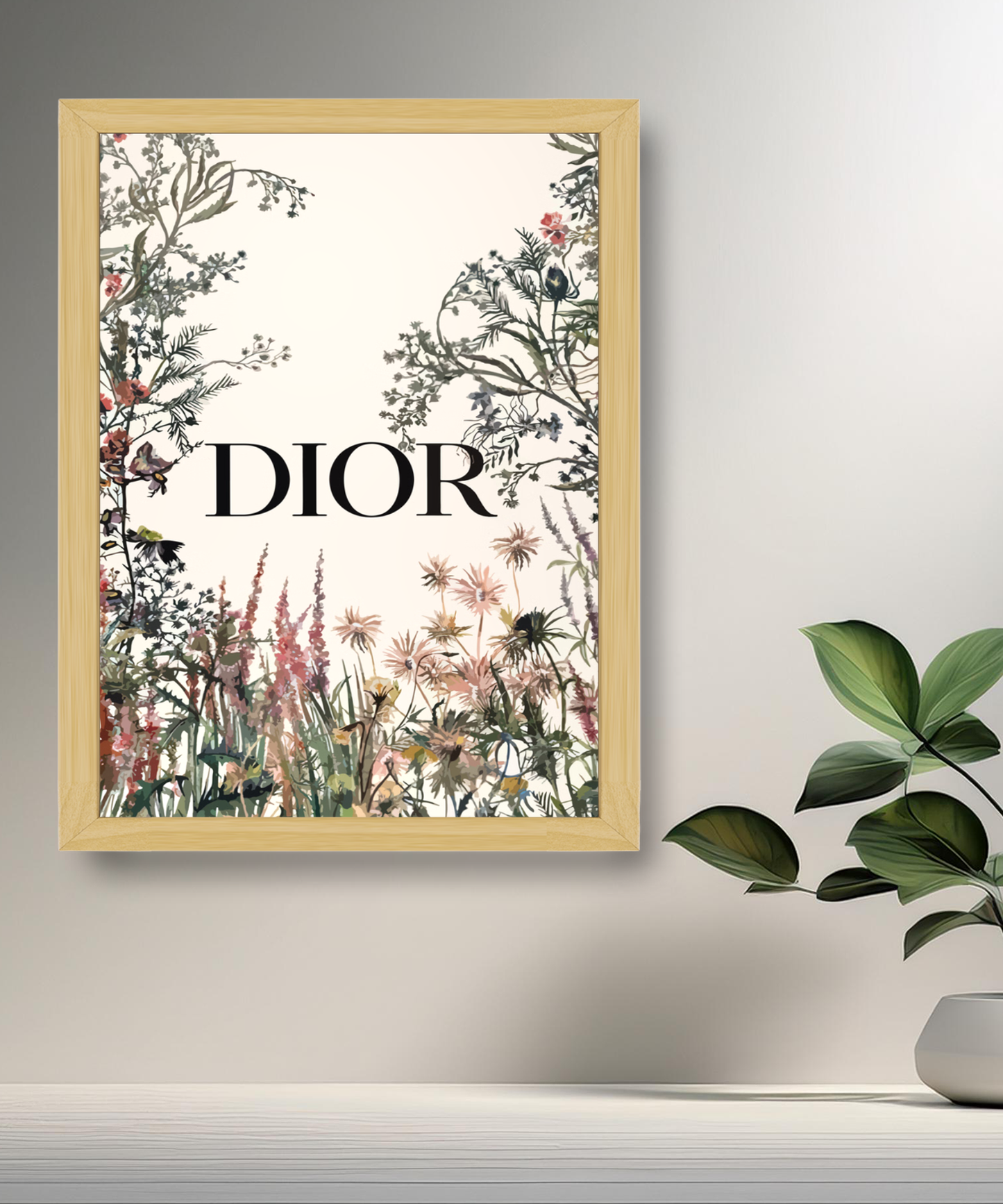 Cadre photo Dior flower