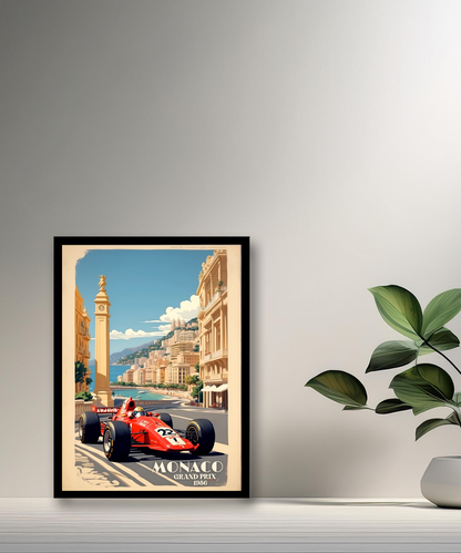 Cadre photo Grand prix de Monaco