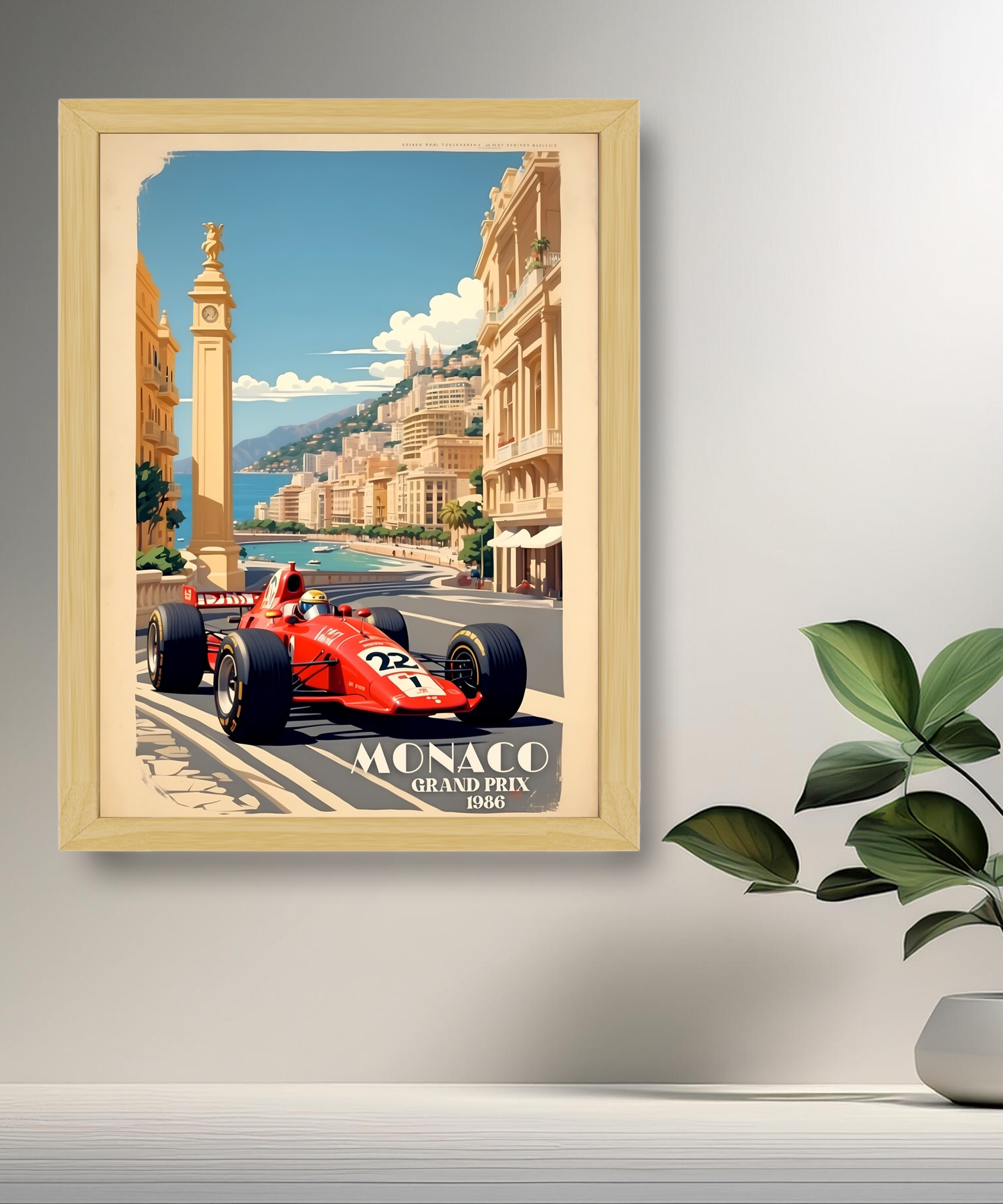 Cadre photo Grand prix de Monaco