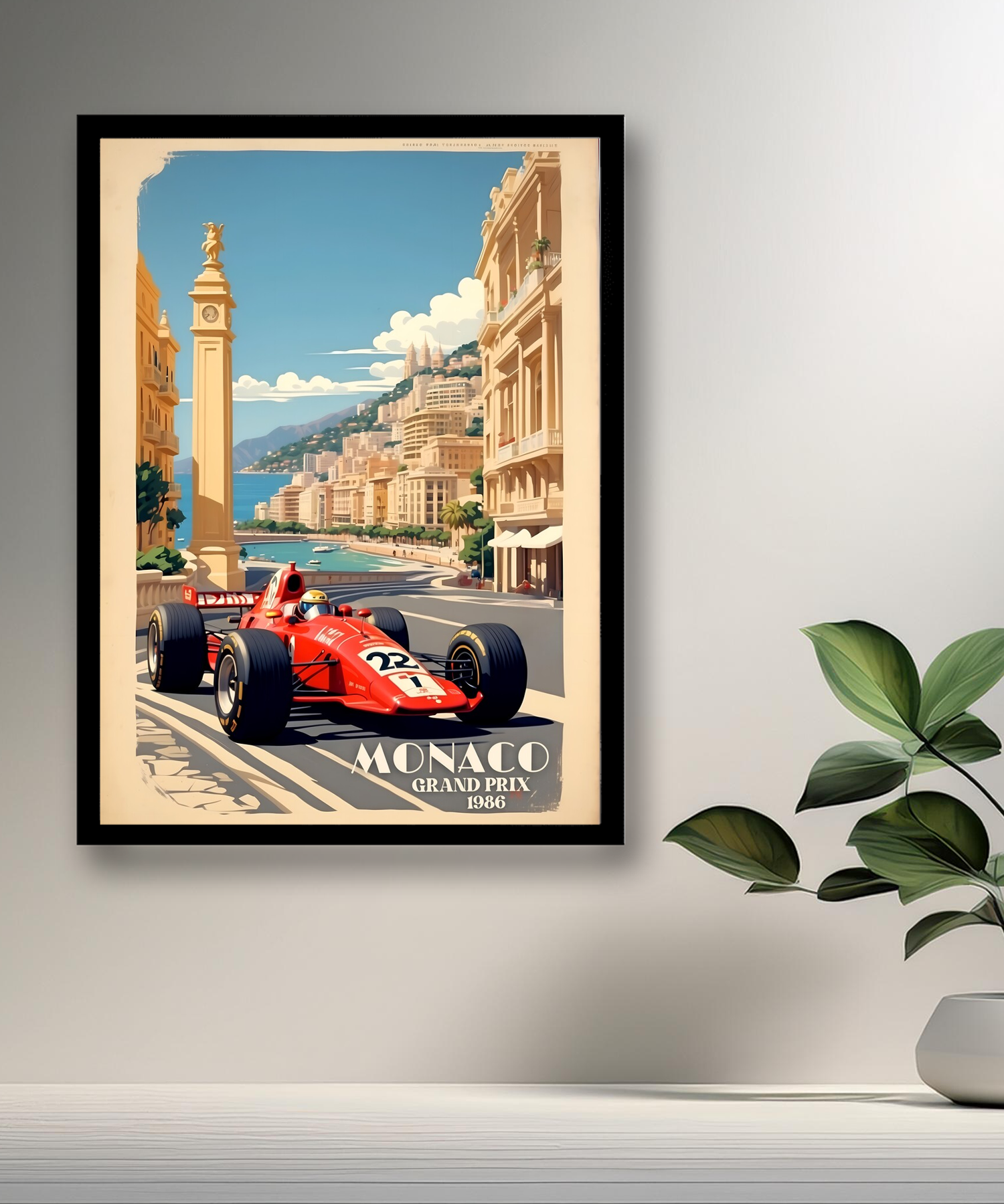 Cadre photo Grand prix de Monaco