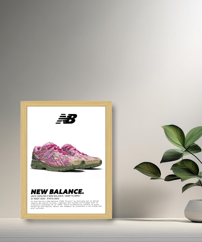 Jack Harlow x New Balance 1906R Blumen-Fotorahmen 