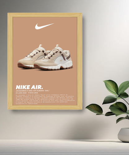 Jacquemus x Nike Air Humara Sail Fotorahmen 