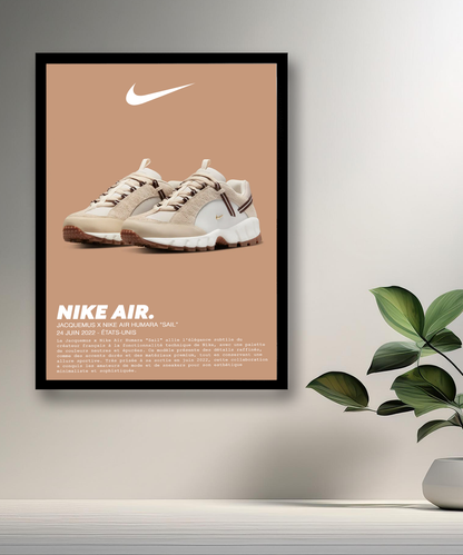 Jacquemus x Nike Air Humara Sail Fotorahmen 