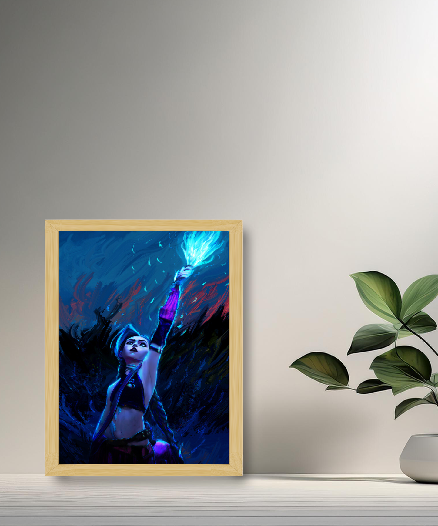 Jinx 2 Arcane-Fotorahmen 