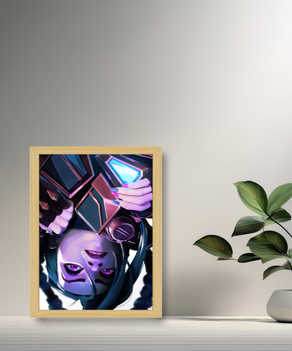 Arcane Upside Down Jinx-Fotorahmen 