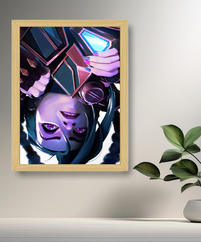 Arcane Upside Down Jinx-Fotorahmen 