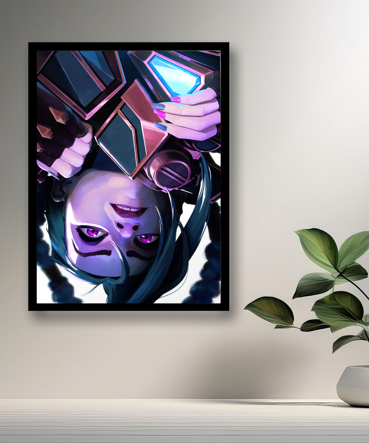 Arcane Upside Down Jinx-Fotorahmen 