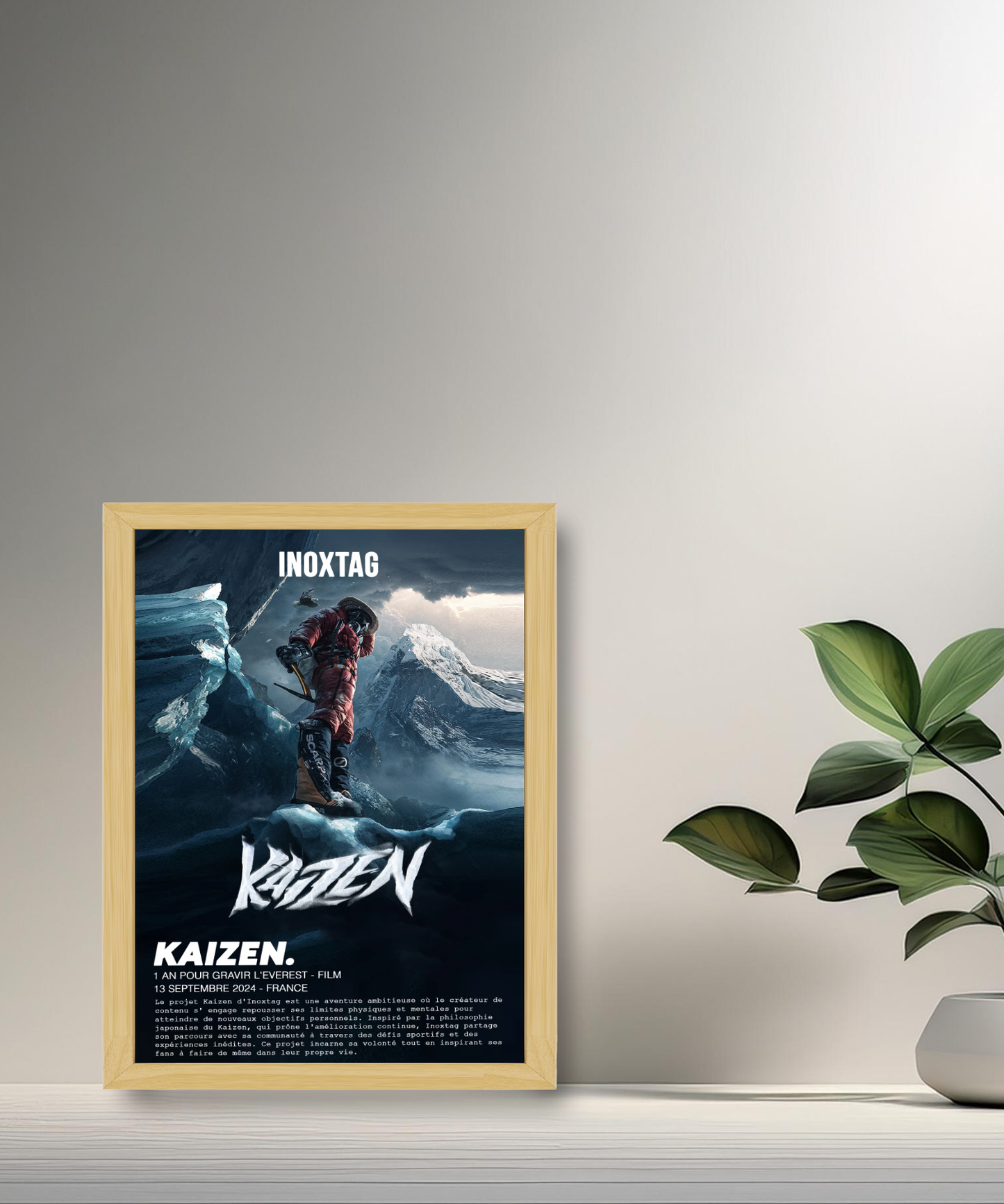 Cadre photo InoxTag Kaizen