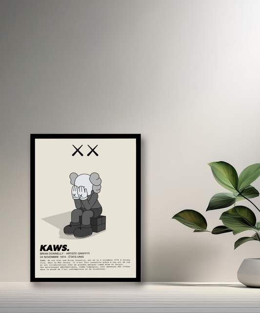 Kaws Companion sitzender Bilderrahmen